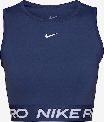 NIKE Top sportowy 'Pro 365' w kolorze niebieski: przód