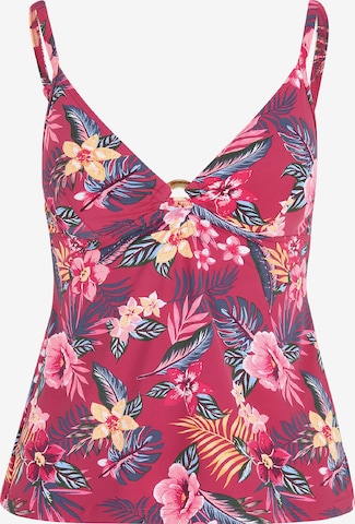 s.Oliver Tankini top in Red: front