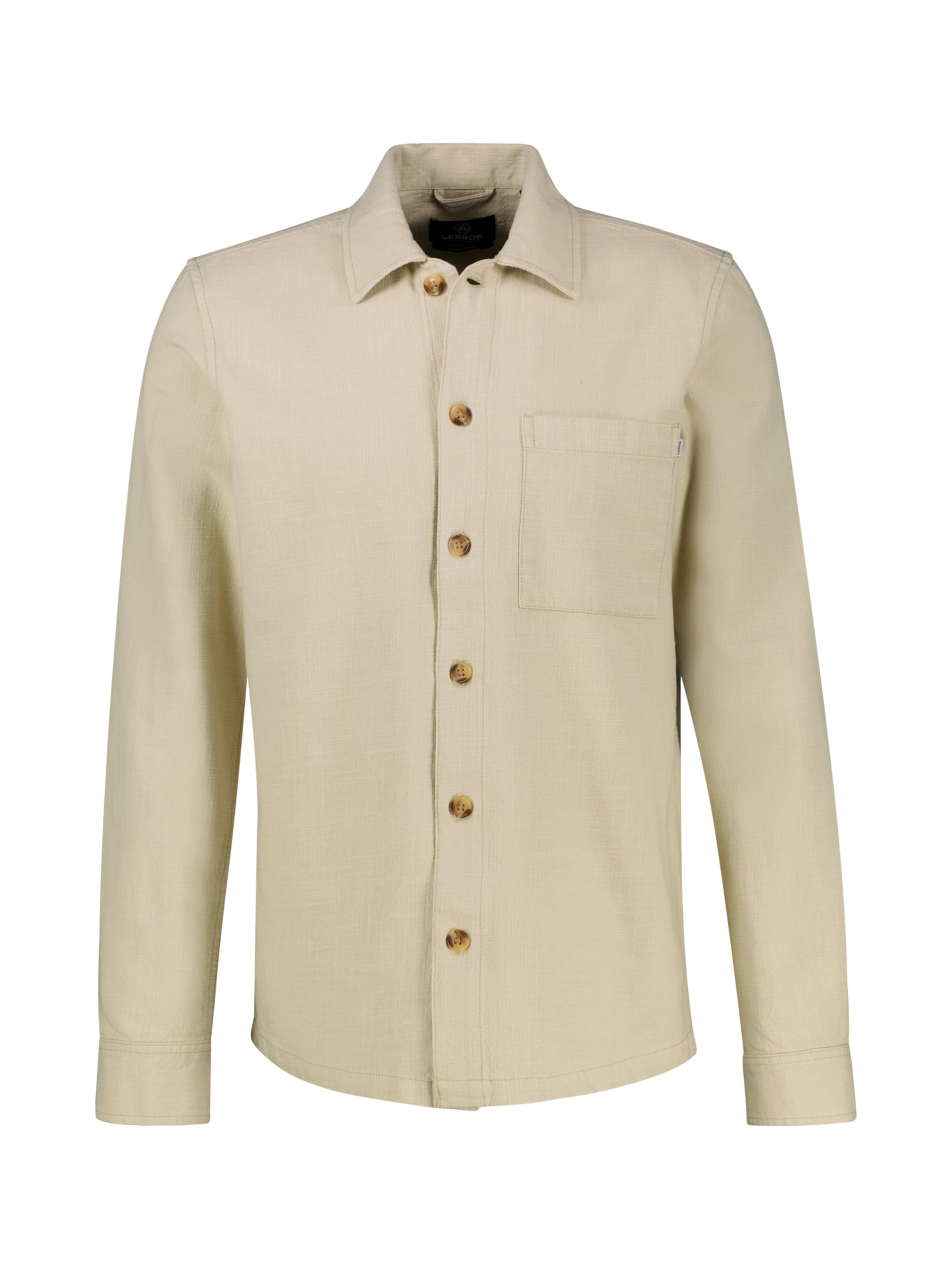 Coupe regular Chemise LERROS en beige : devant