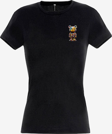 RMK Shirt 'Bear' in Black: front