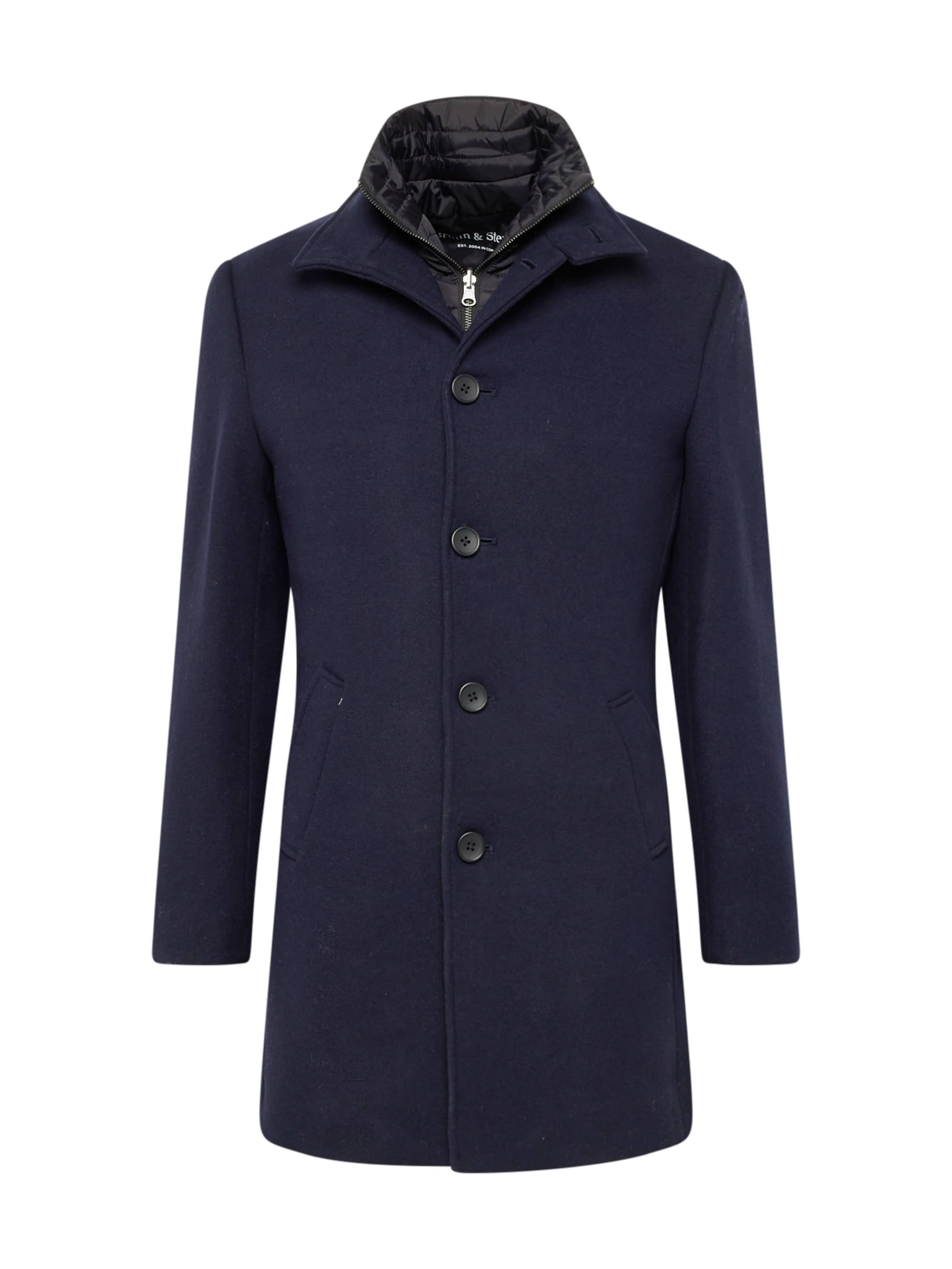 Bruun & Stengade Átmeneti kabátok 'Ontario' - kék: elől