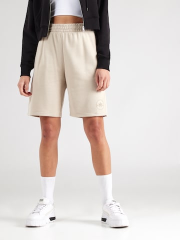 CONVERSE Regular Broek in Beige: voorkant