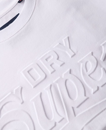T-Shirt Superdry en blanc