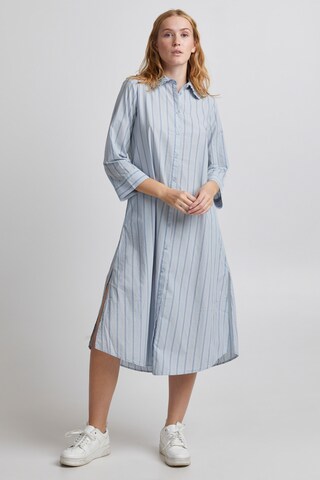 b.young - Vestido camisero 'GAMINE' en azul: frente