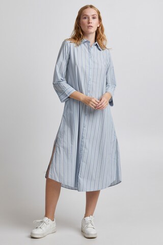 b.young Shirt Dress 'BYGAMINE' in Blue: front