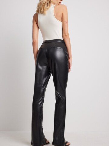 NA-KD Regular Pants in Black
