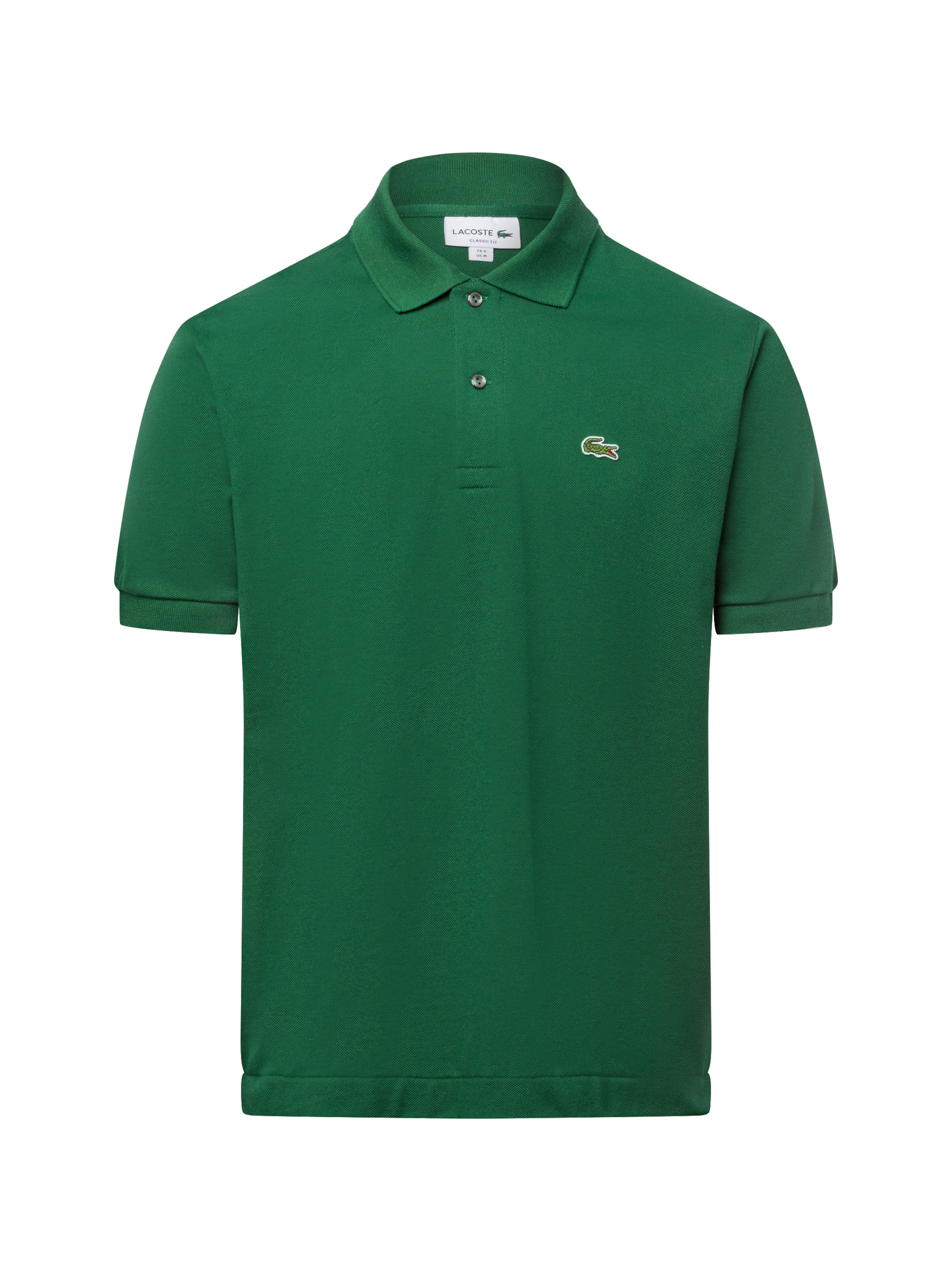LACOSTE Regular Fit Poloshirt in Grün: Vorderseite