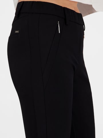 ATELIER GARDEUR Slimfit Hose ZENE in Schwarz