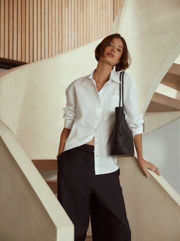 Next Bluse 'N. Premium' in Weiß