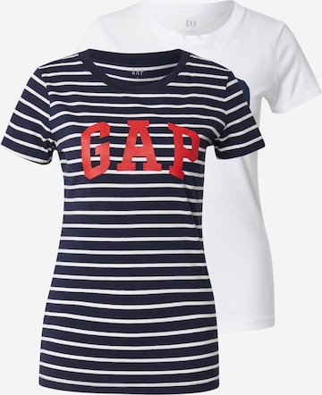T-shirt 'FRANCHISE' GAP en bleu : devant