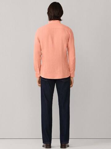 Coupe regular Chemise 'Ess' Hackett London en orange