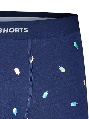 Happy Shorts Boxer shorts ' Jersey ' in Blue