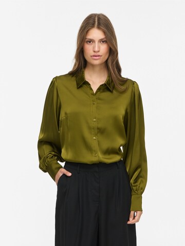 VILA Blouse 'VIEnna Ravenna' in Green: front