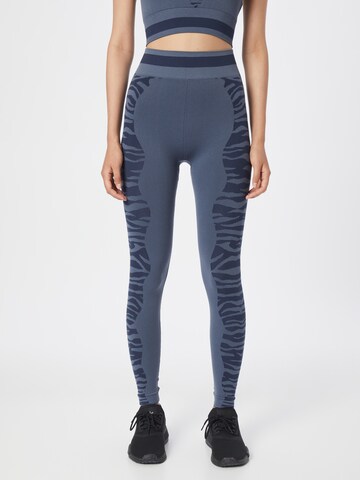 ONLY PLAY Skinny Workout Pants in Grey: front