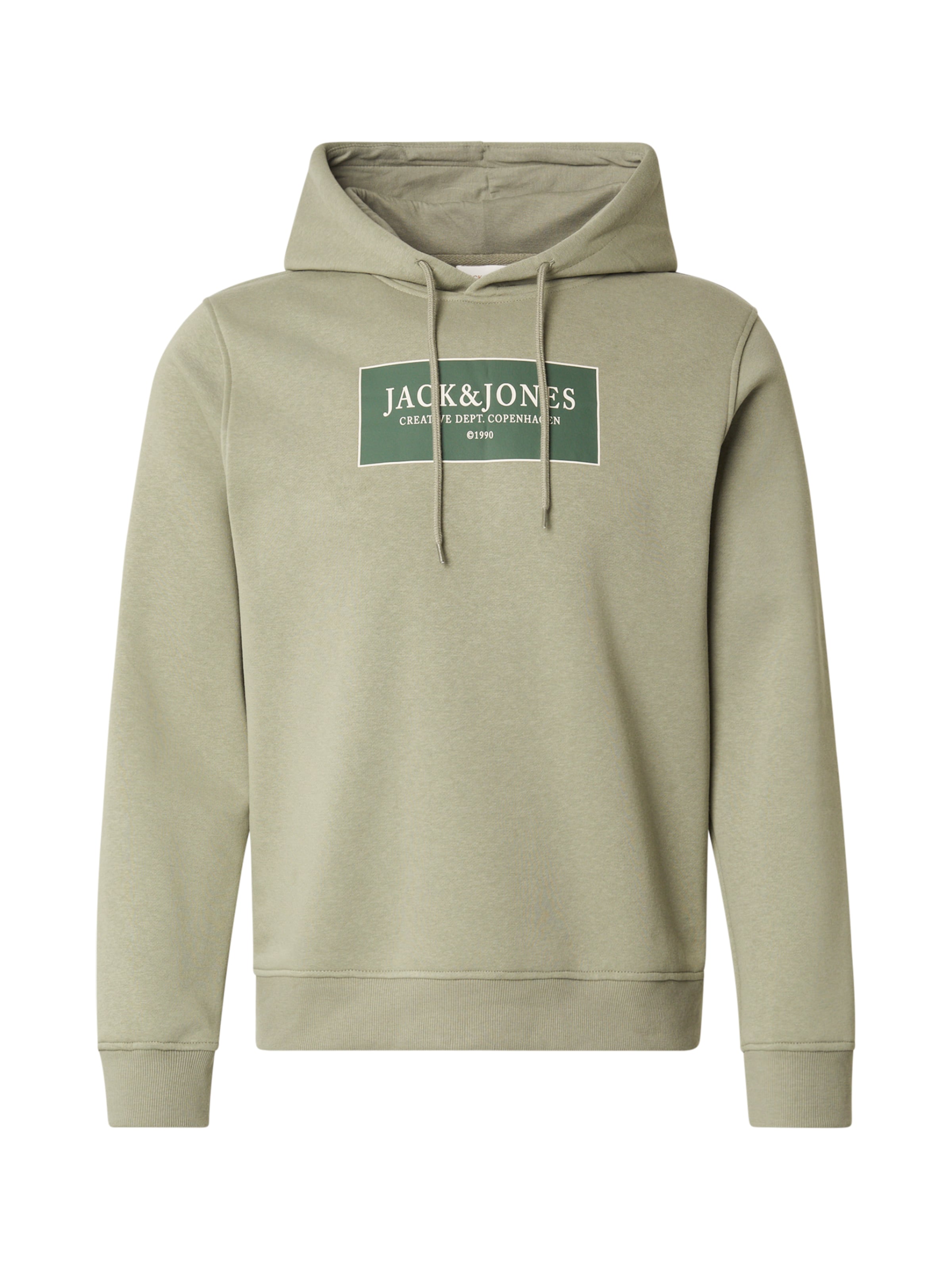 JACK & JONES Sweatshirt 'JORGREENE' in Green: front