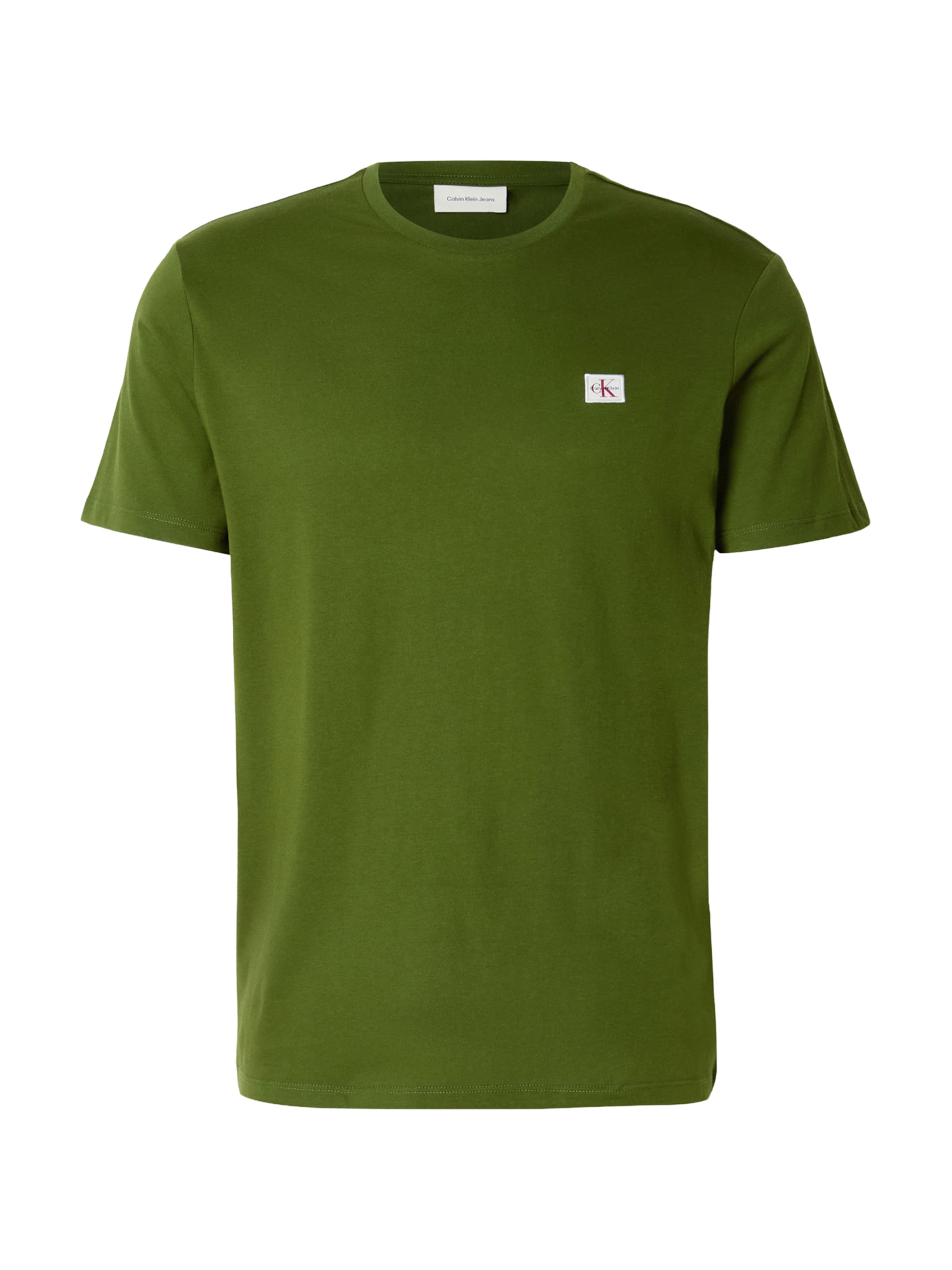 zaļš Calvin Klein Jeans T-Krekls: no priekšpuses