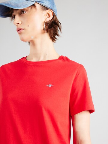 GANT - Camiseta en rojo