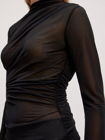 EDITED Shirt 'Veloria' in Schwarz