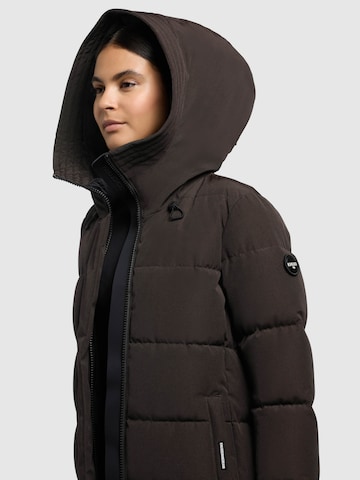 khujo Wintermantel 'Devion2' in Lila
