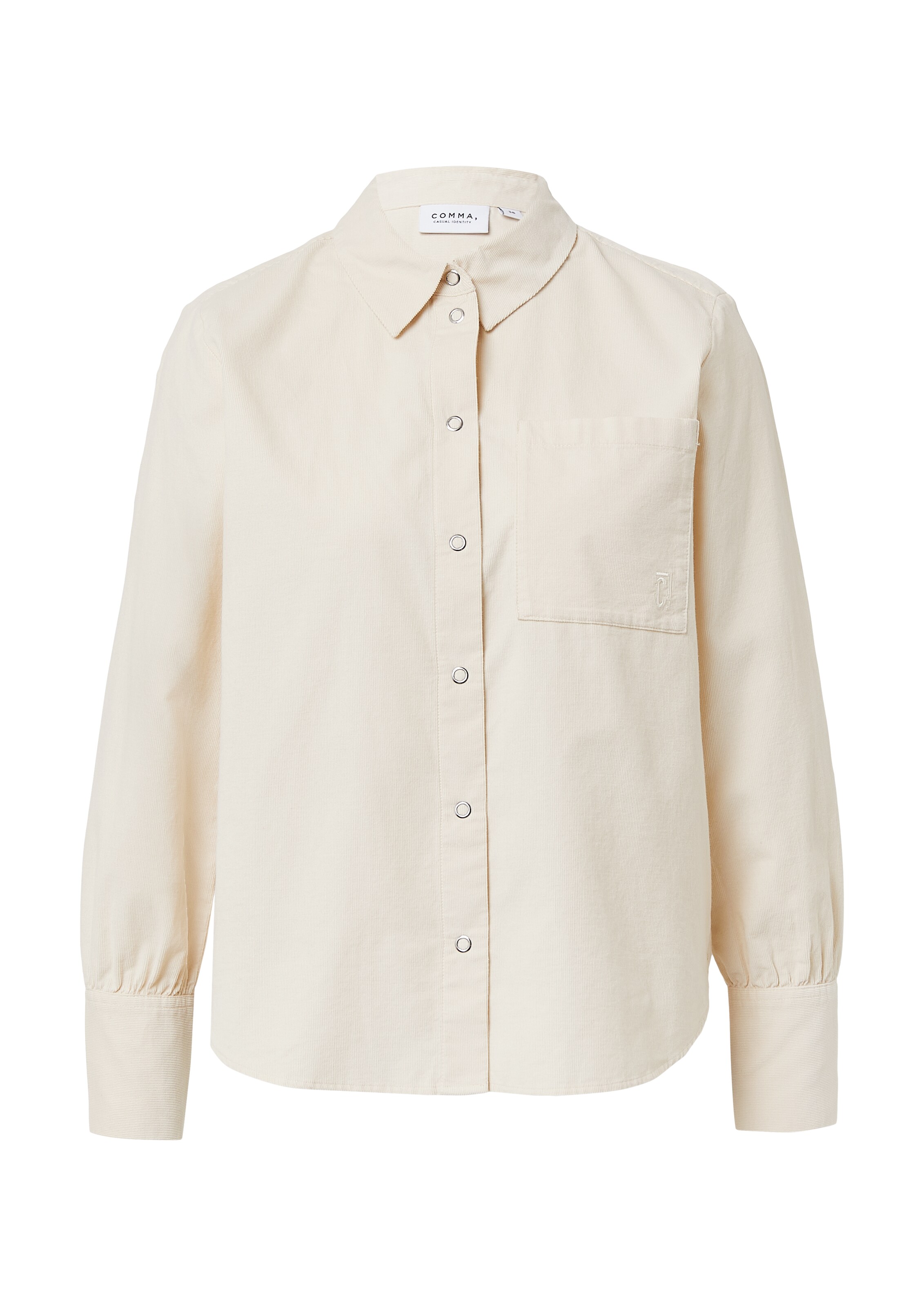 comma casual identity Blouse in Beige: front