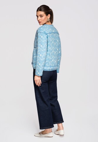 Ombre Tussenjas 'Jalp' in Blauw