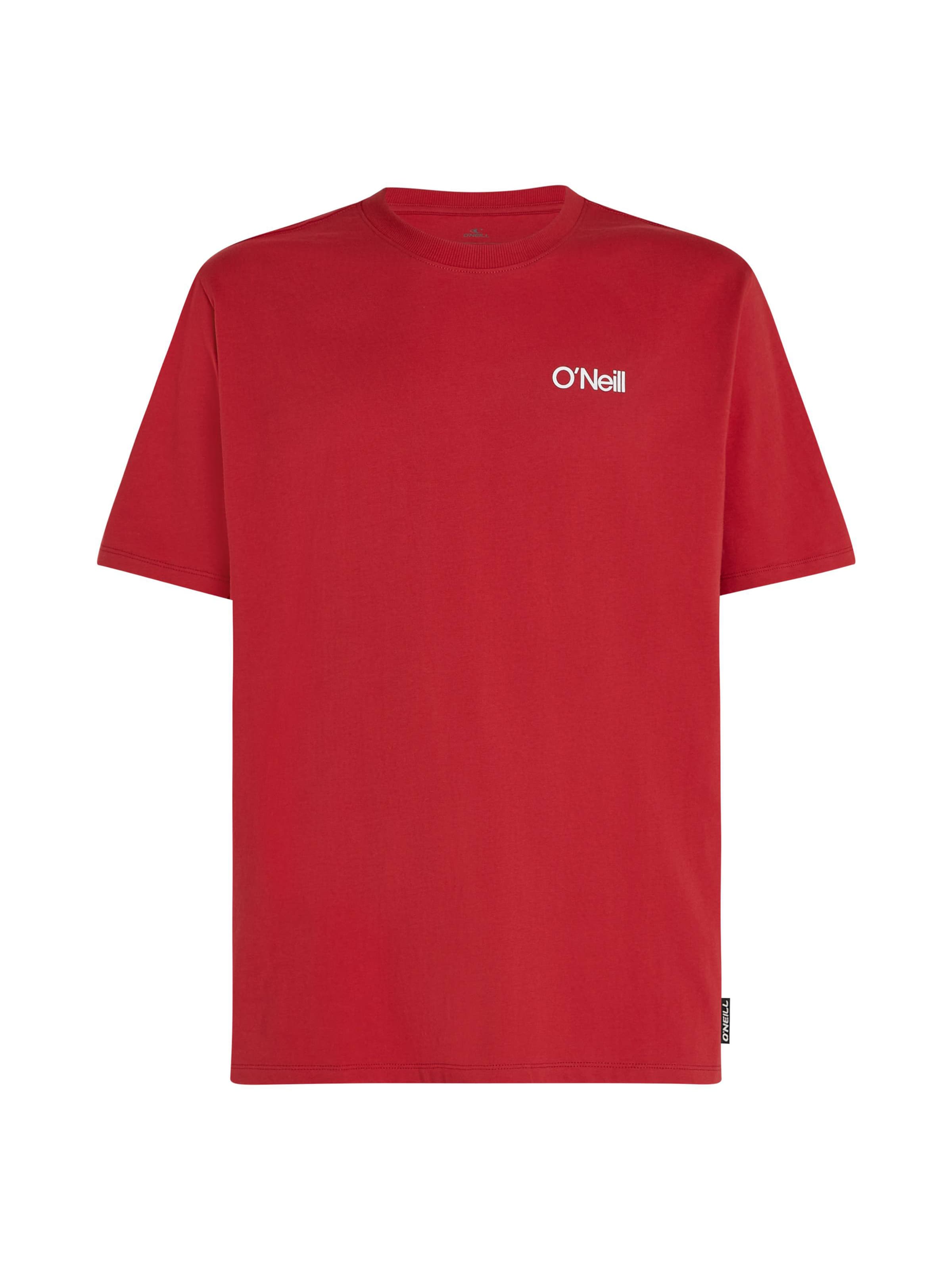 O'NEILL - Camisa funcionais em vermelho: frente