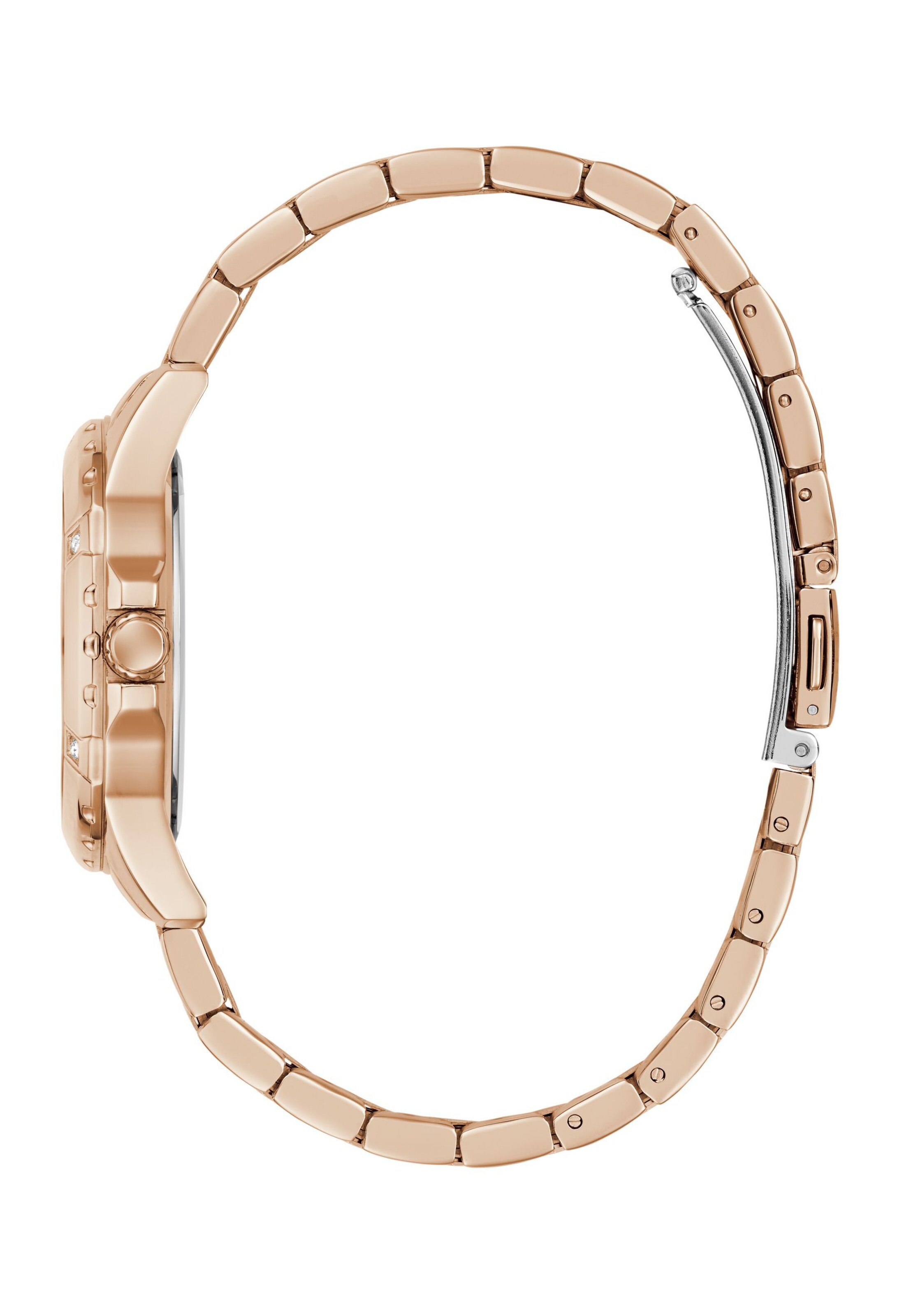 GUESS Analog Watch 'Mist' in Pink