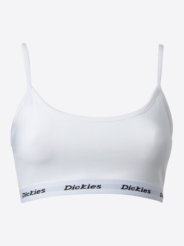DICKIES Bra in White: front