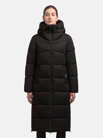 khujo Mantel 'Lima' in Schwarz: Vorderseite