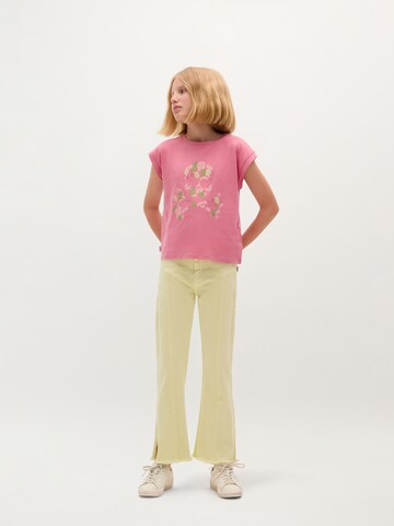 Scalpers Flowers Skull Tee Girls ' ' in Pink: Vorderseite
