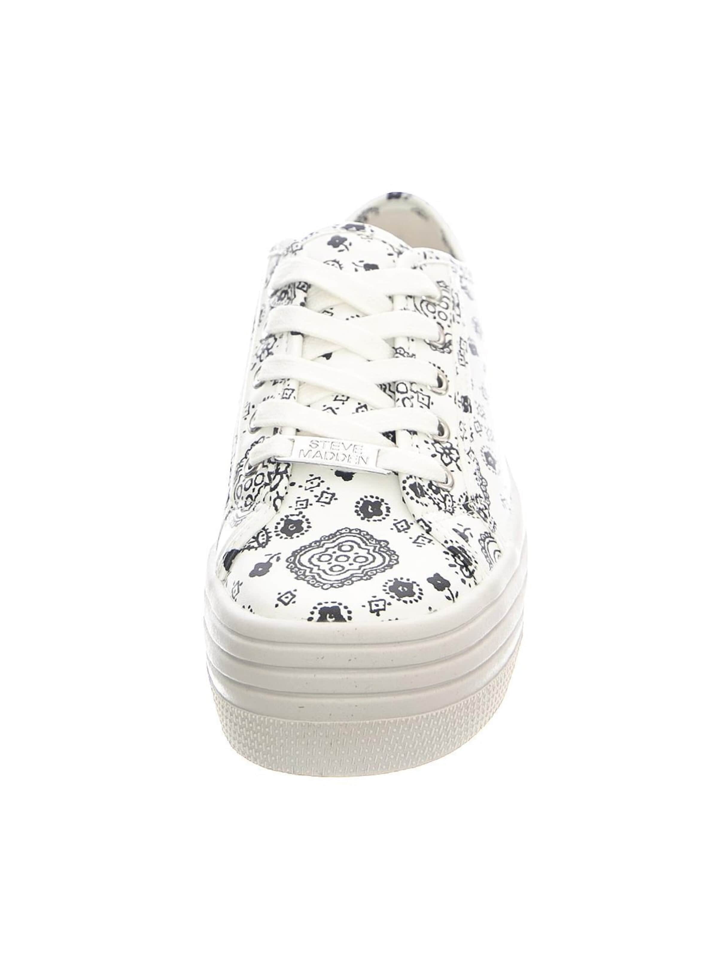STEVE MADDEN Buty sportowe sznurowane 'Bobbi' w kolorze biały