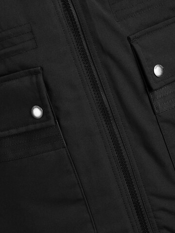 juoda JACK & JONES Žieminė parka 'Rocket'