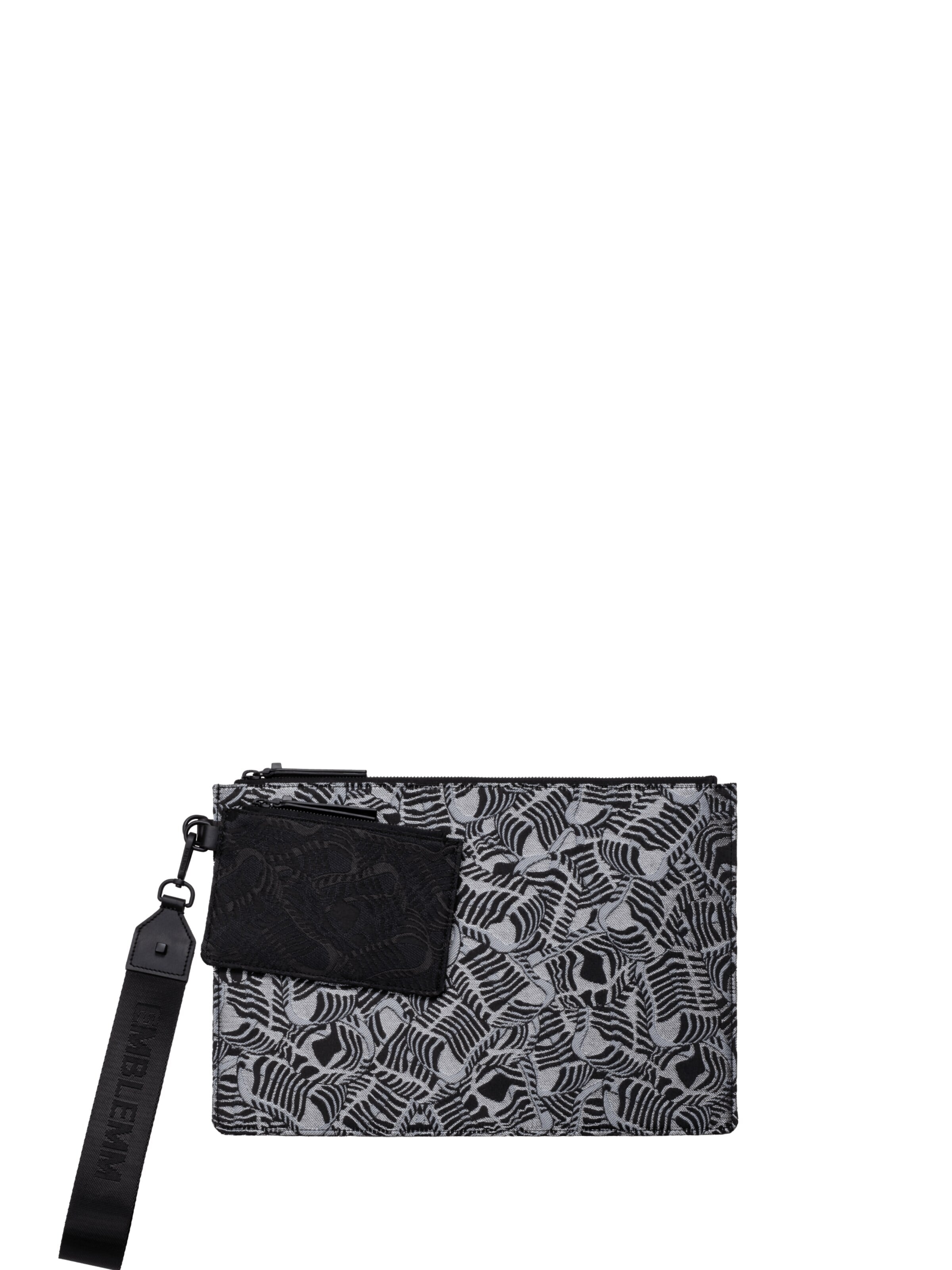 EMBLEMM Etui 'Double Portfolio in Liquid Mic Jacquard'‌ in Mischfarben: Vorderseite