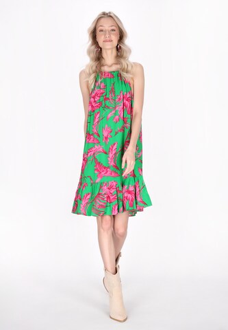 IZIA Zomerjurk 'Spring Summer' in Groen