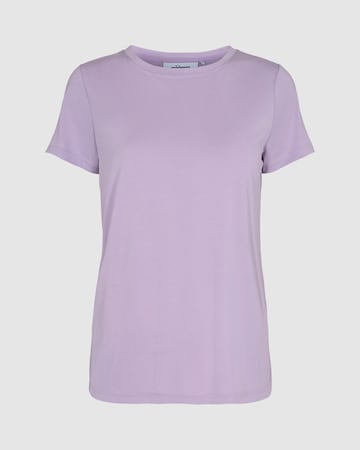 minimum Shirt 'Rynah' in Lila: voorkant
