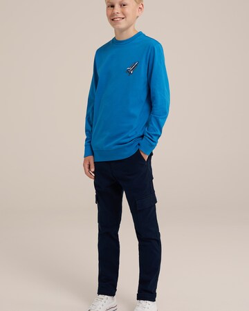 WE Fashion Shirt in Blue
