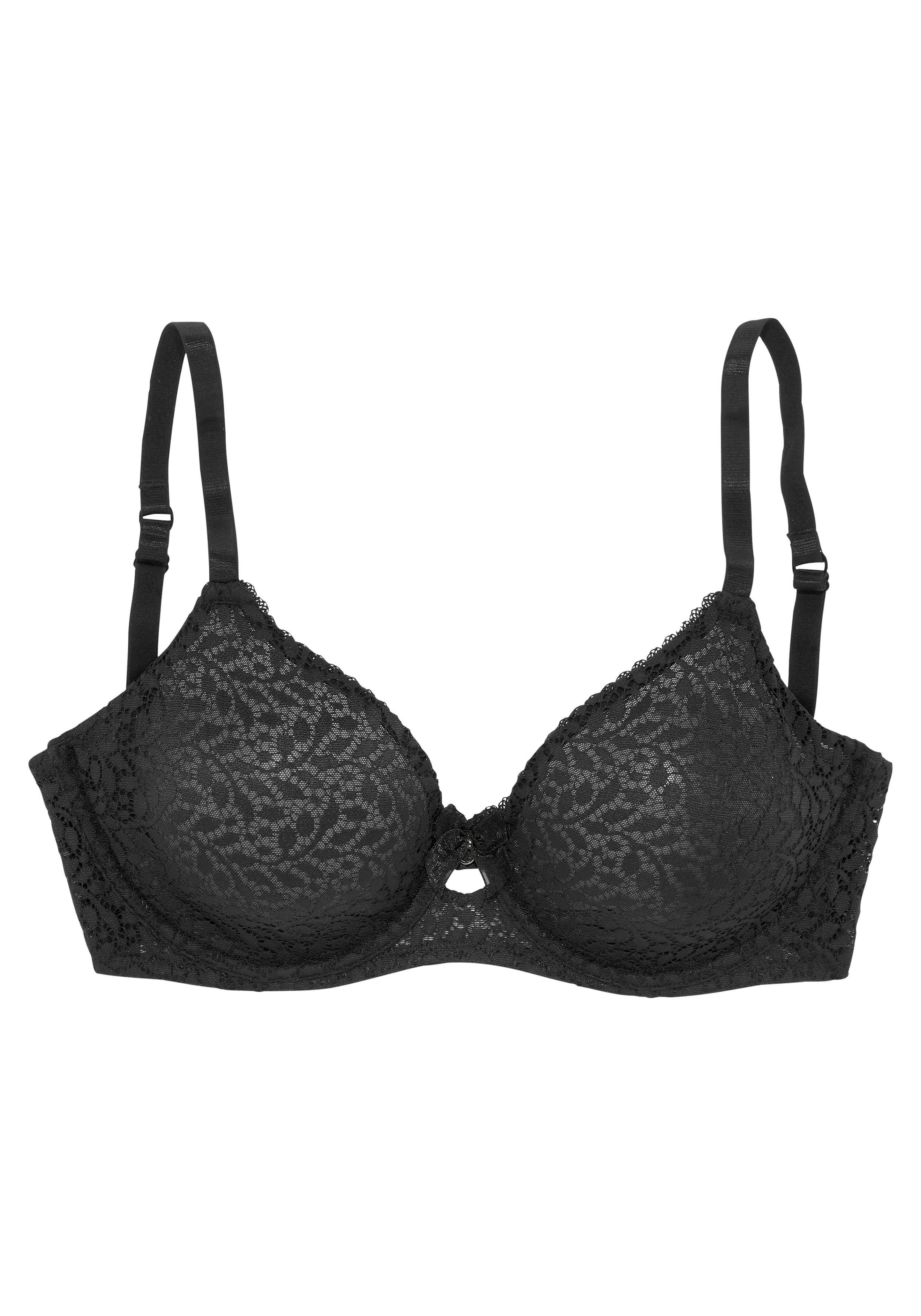 NUANCE Podprsenka - Čierna: predná strana