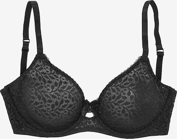 Minimizer Reggiseno di NUANCE in nero: frontale