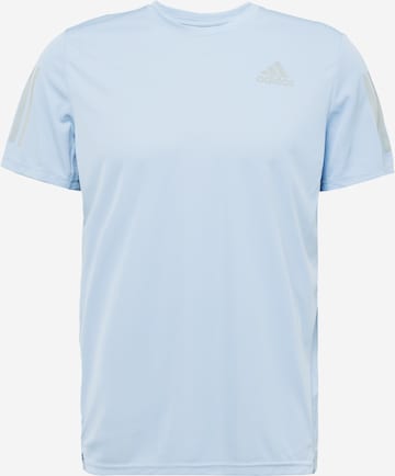 ADIDAS SPORTSWEAR - Camiseta funcional 'Own The Run' en azul: frente