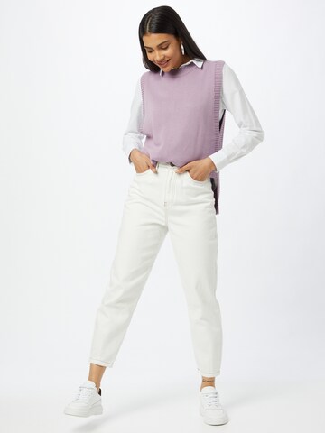 Pull-over 'Sea' Blanche en violet