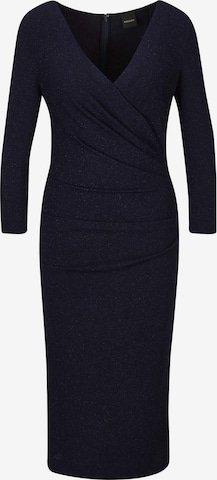 Robe MADELEINE en bleu : devant