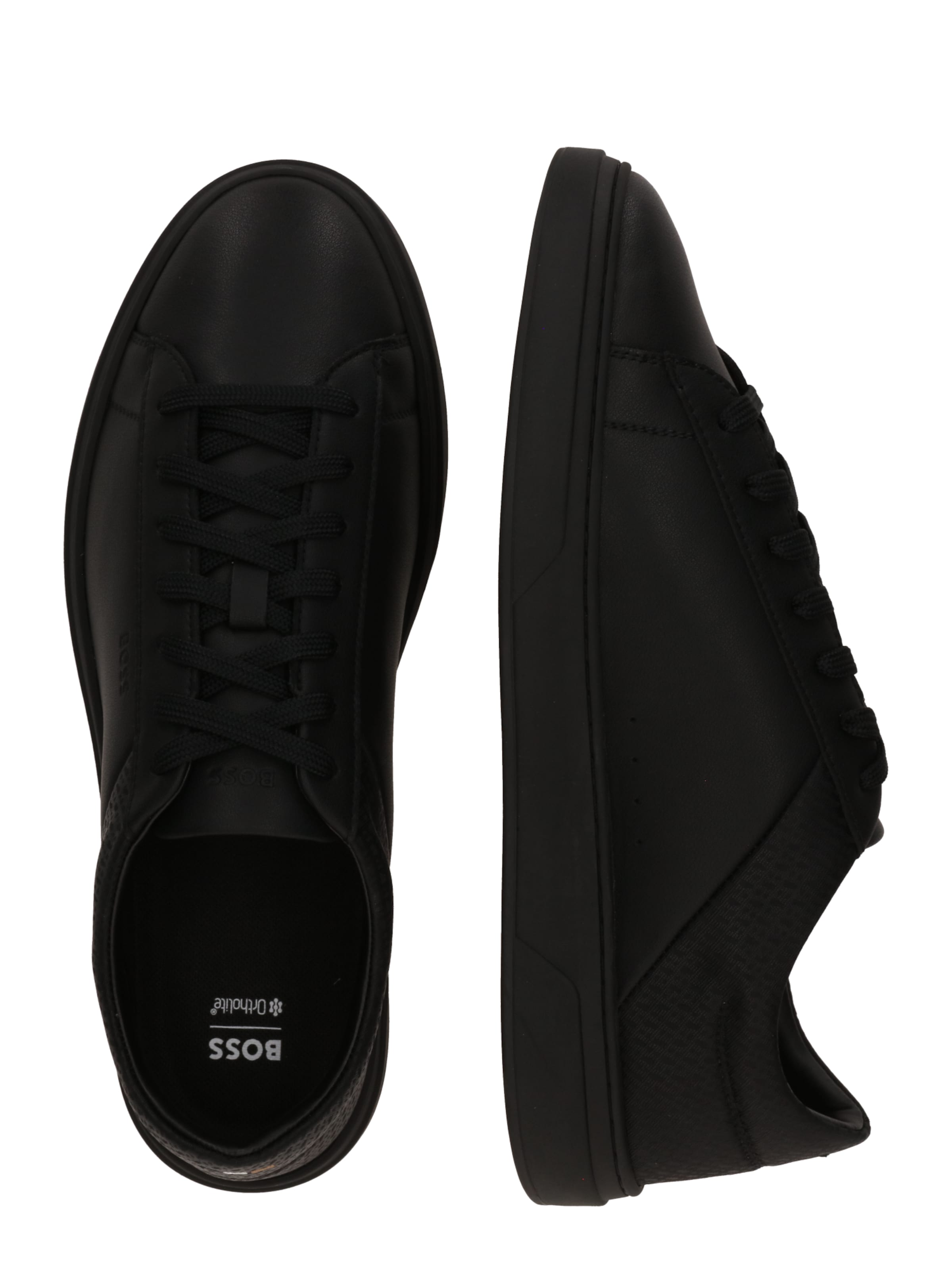 BOSS Ниски маратонки 'Kieran' в черно