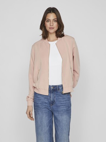 VILA Between-Season Jacket in Pink: front