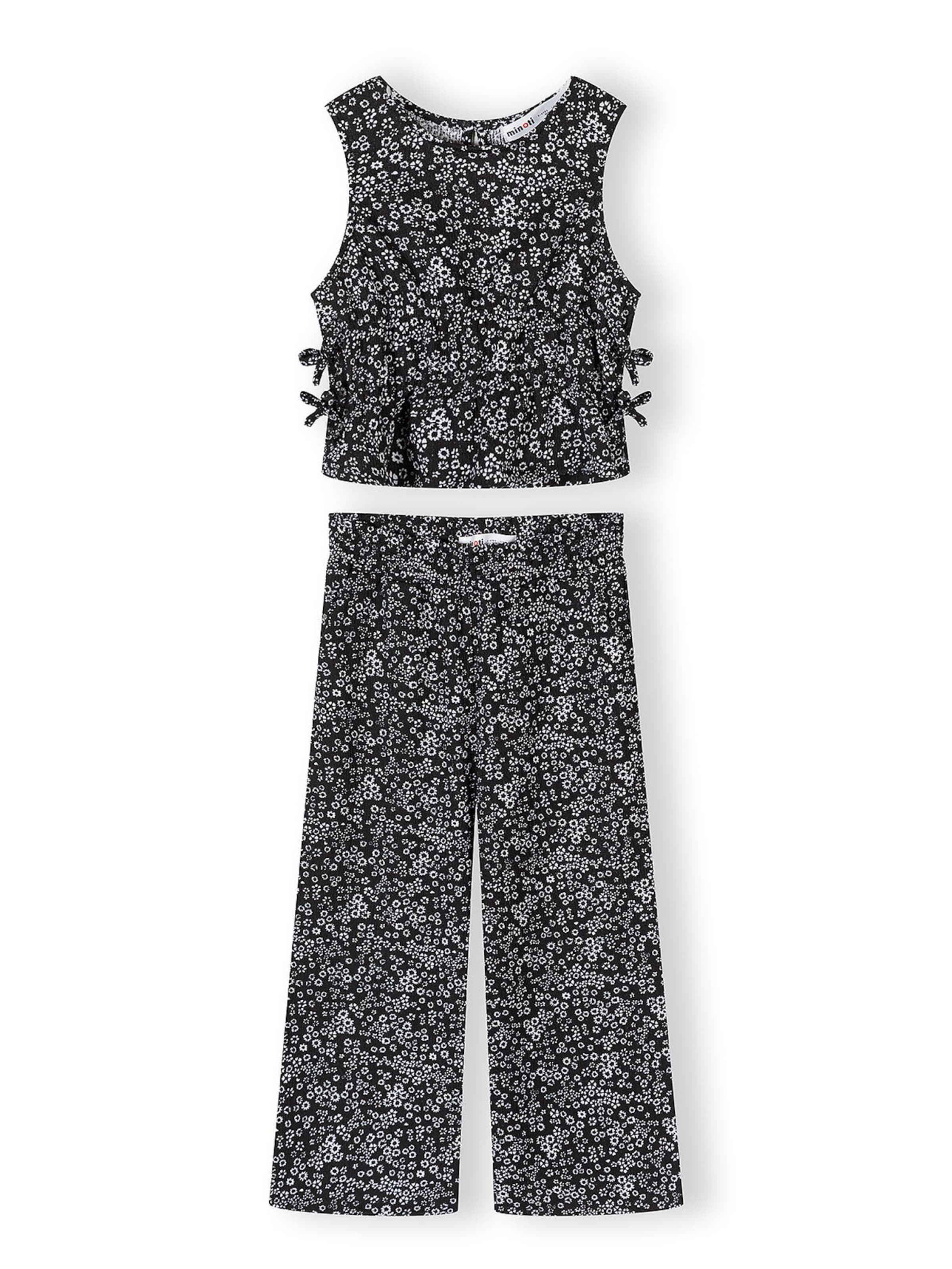 MINOTI - Conjunto en negro: frente