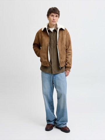 JACK & JONES Демисезонная куртка 'JPRCCLUKE' в Коричневый