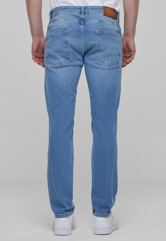 2Y Premium Regular Jeans in Blauw