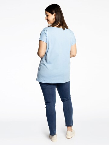 Yoek Shirt in Blauw