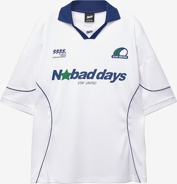 Pull&Bear Paita värissä valkoinen: etupuoli