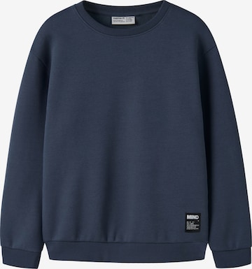 NAME IT - Sudadera en azul: frente