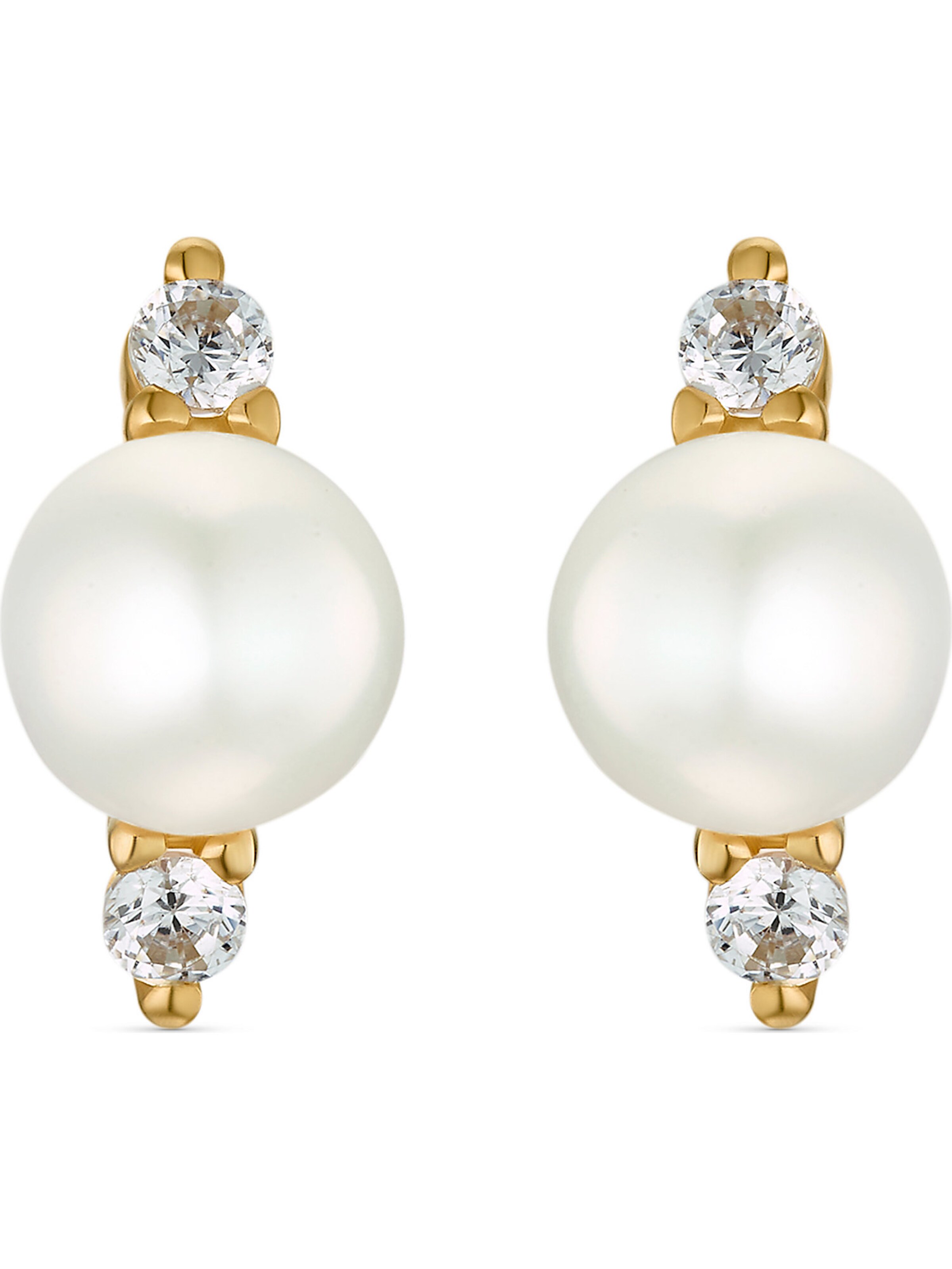 CHRIST Ohrringe in Mischfarben: Vorderseite